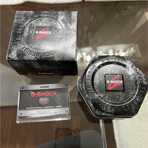 GSHOCK watch Women’s clear band NWT